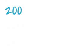 200 students a week